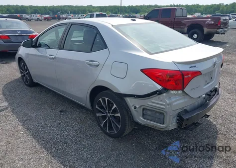 2017 Toyota Corolla Se z USA, uszkodzony, nr VIN 2T1BURHE2HC749126
